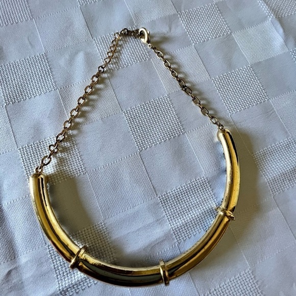 BCBG Gold and Beaded Necklace - Picture 4 of 5